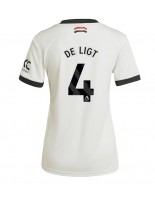 Manchester United Matthijs de Ligt #4 Tredjedrakt Dame 2024-25 Korte ermer